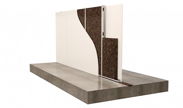 Isolamento de paredes interiores com cortica